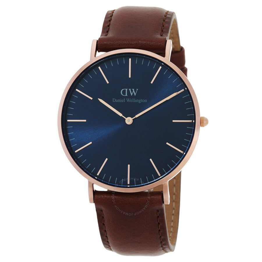 Daniel Wellington Classic St Mawes Arctic Quartz Blue Dial Men's Watch DW00100626