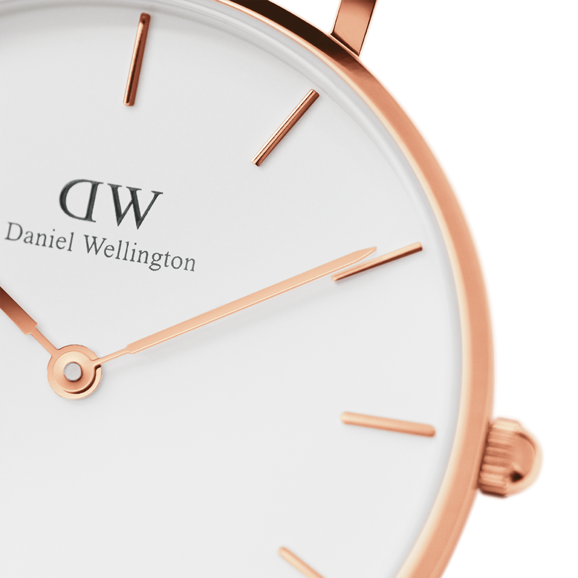 Daniel Wellington Petite Melrose eggshell white dial with rose gold hands and hour markers