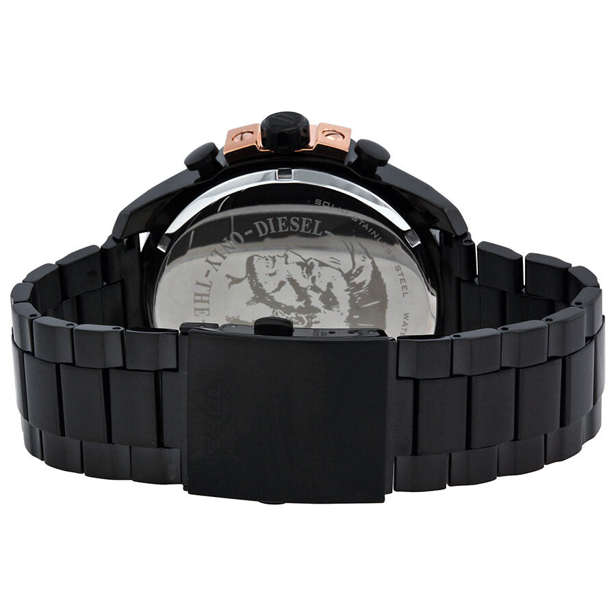 Diesel Chief Chronograph Black Dial Stainless Steel Men's Watch DZ4309