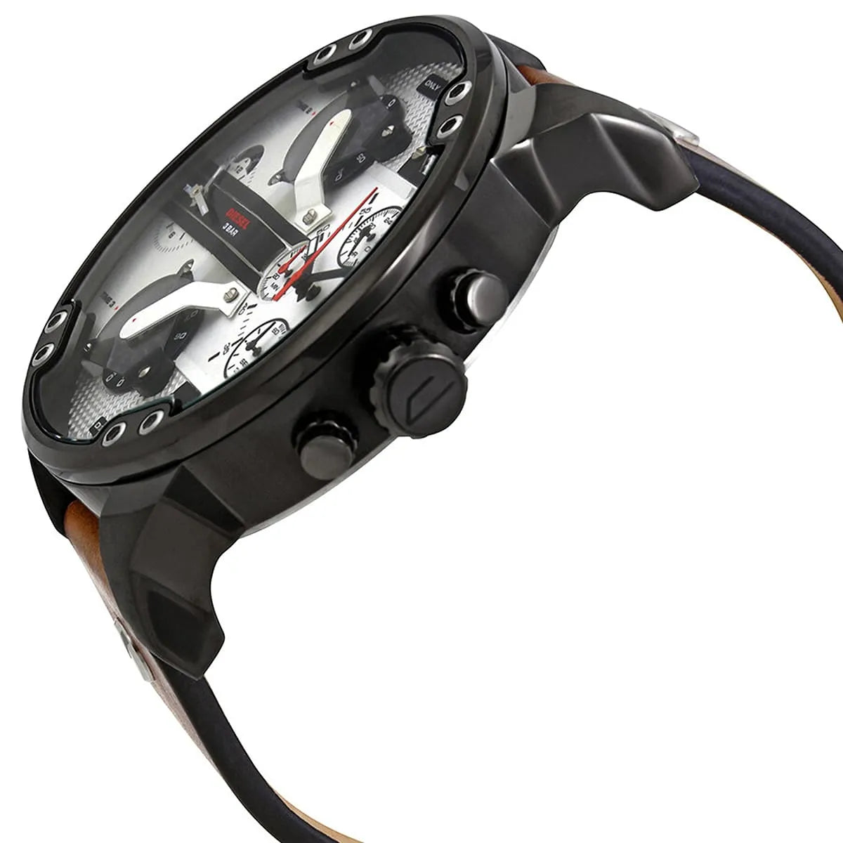 Diesel Mr. Daddy 2.0 Chronograph Silver Dial Men's Watch DZ7394