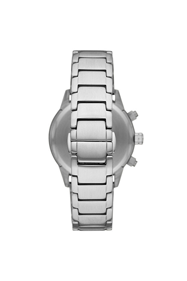 Emporio Armani Metallic Chronograph Blue Men's Watch - AR11306