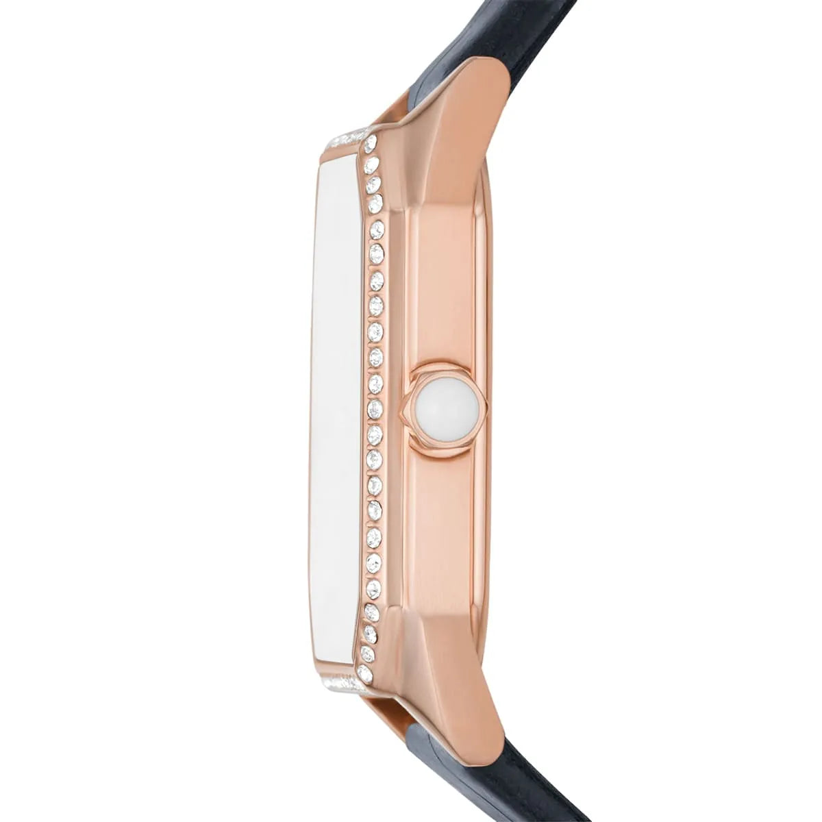 Emporio Armani Analog White Dial Navy Strap Watch for Women AR11466