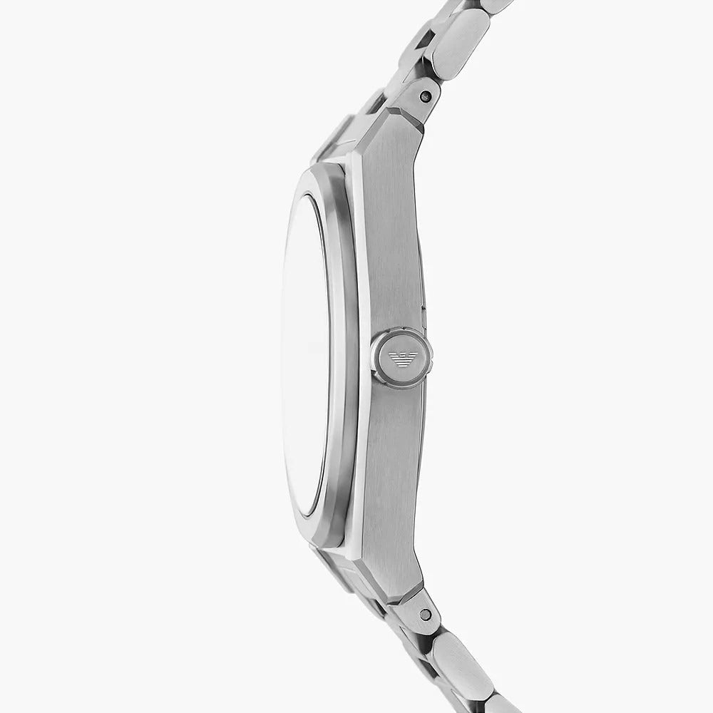 Emporio Armani Three-Hand Black Dial Men's Watch - AR11622