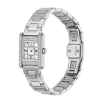 Emporio Armani Two-Hand Mother of Pearl Dial 20mm Women's Watch - AR11662