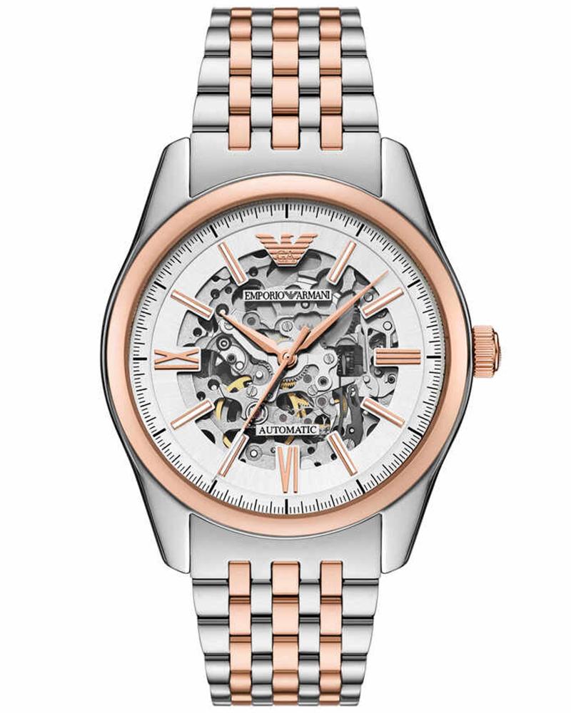 Emporio Armani Automatic Two-Tone Stainless Steel Men's Watch - AR60092