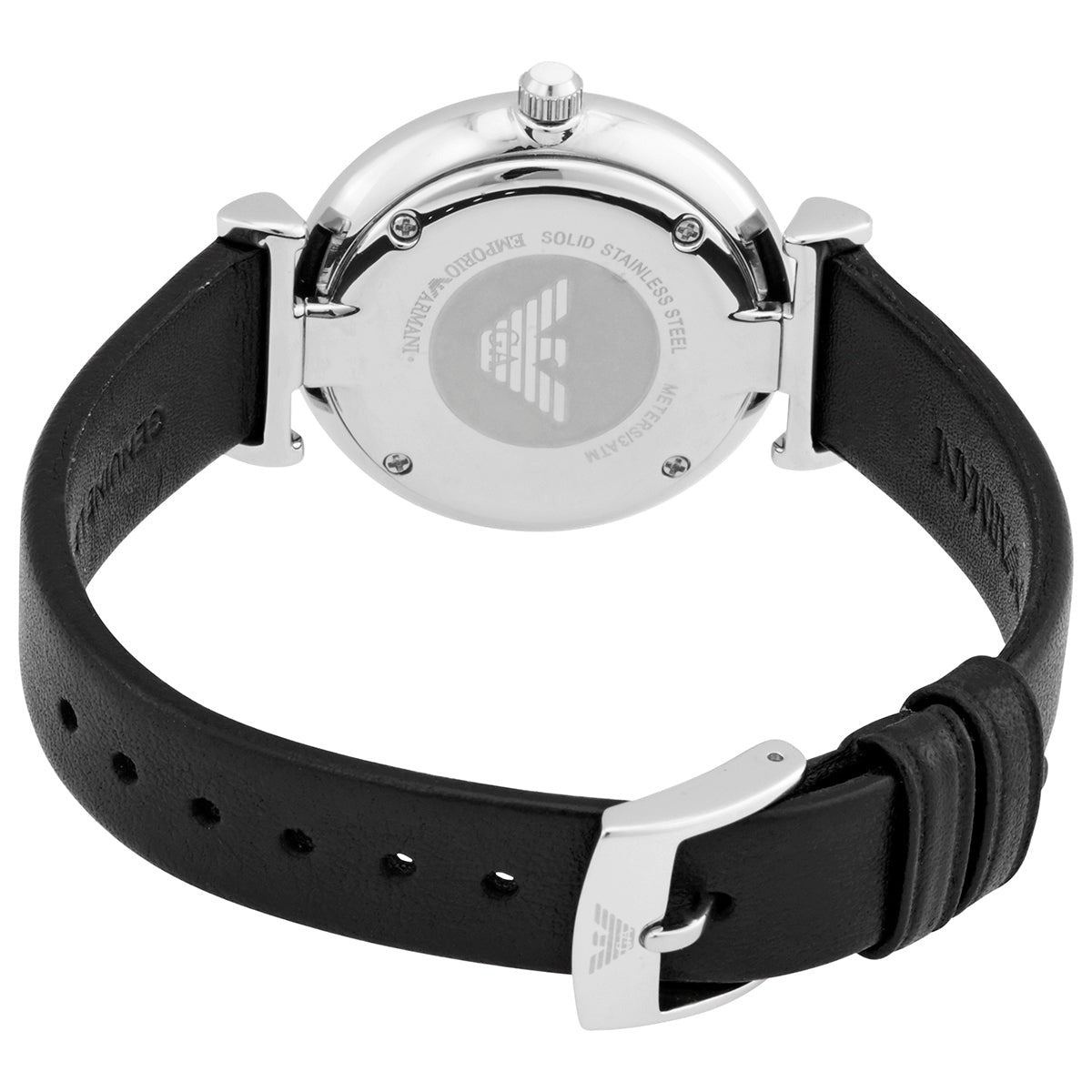 Emporio Armani Quartz Silver Dial Women's Watch - AR90002