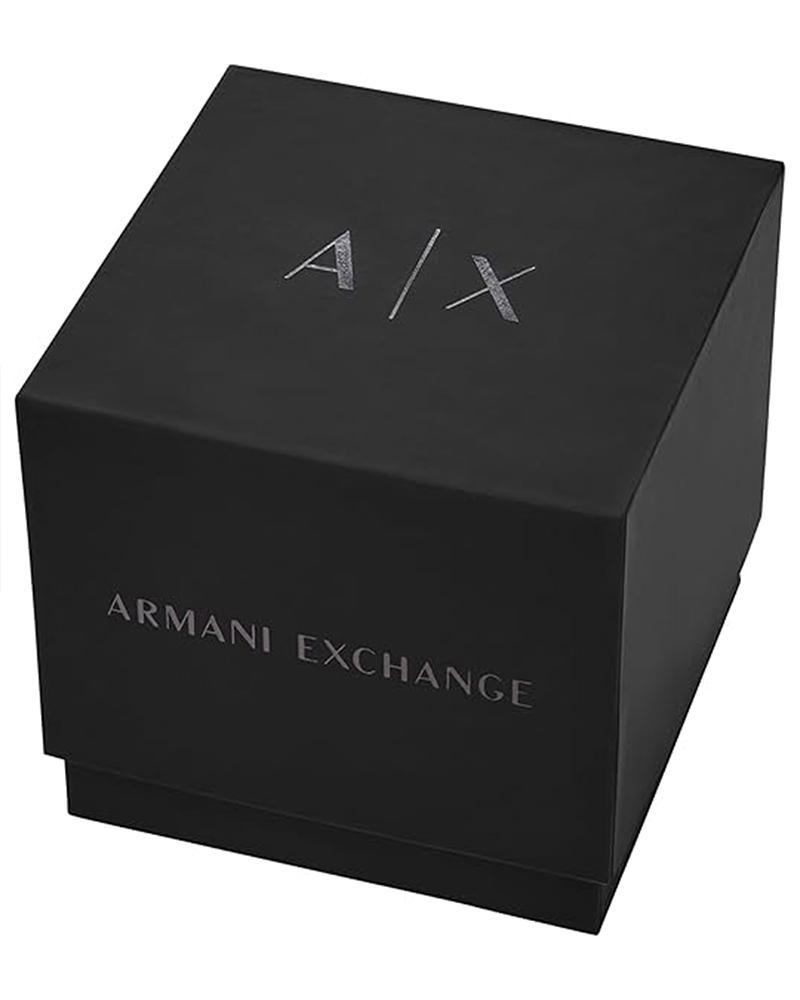 Armani Exchange black presentation box for Emporio Armani Genni AR11705 watch