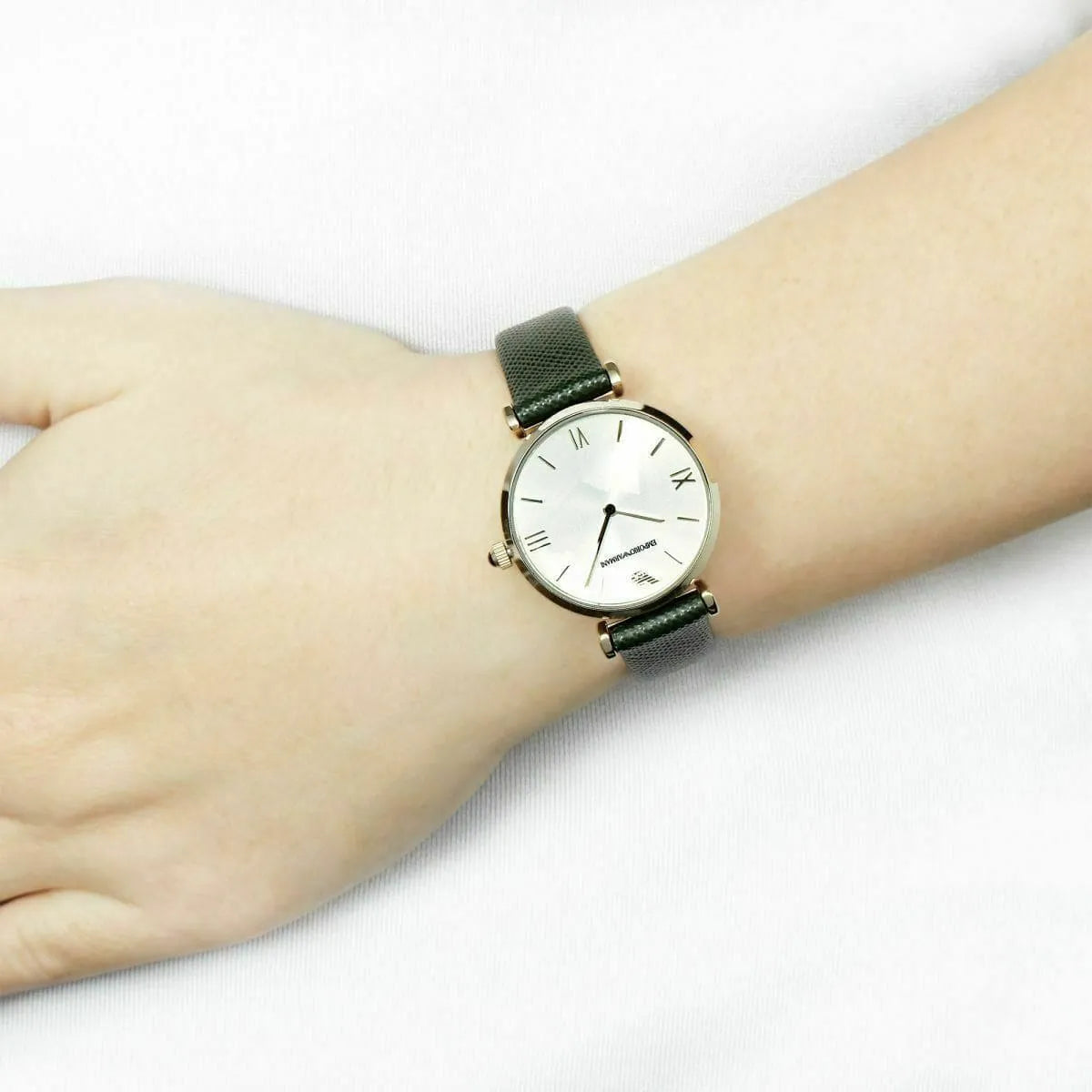 Emporio Armani Gianni T-Bar Gold Women's Watch - AR1726