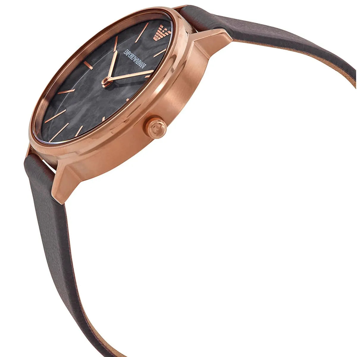 Emporio Armani Kappa Quartz Grey Marbled Dial Ladies Watch AR11172