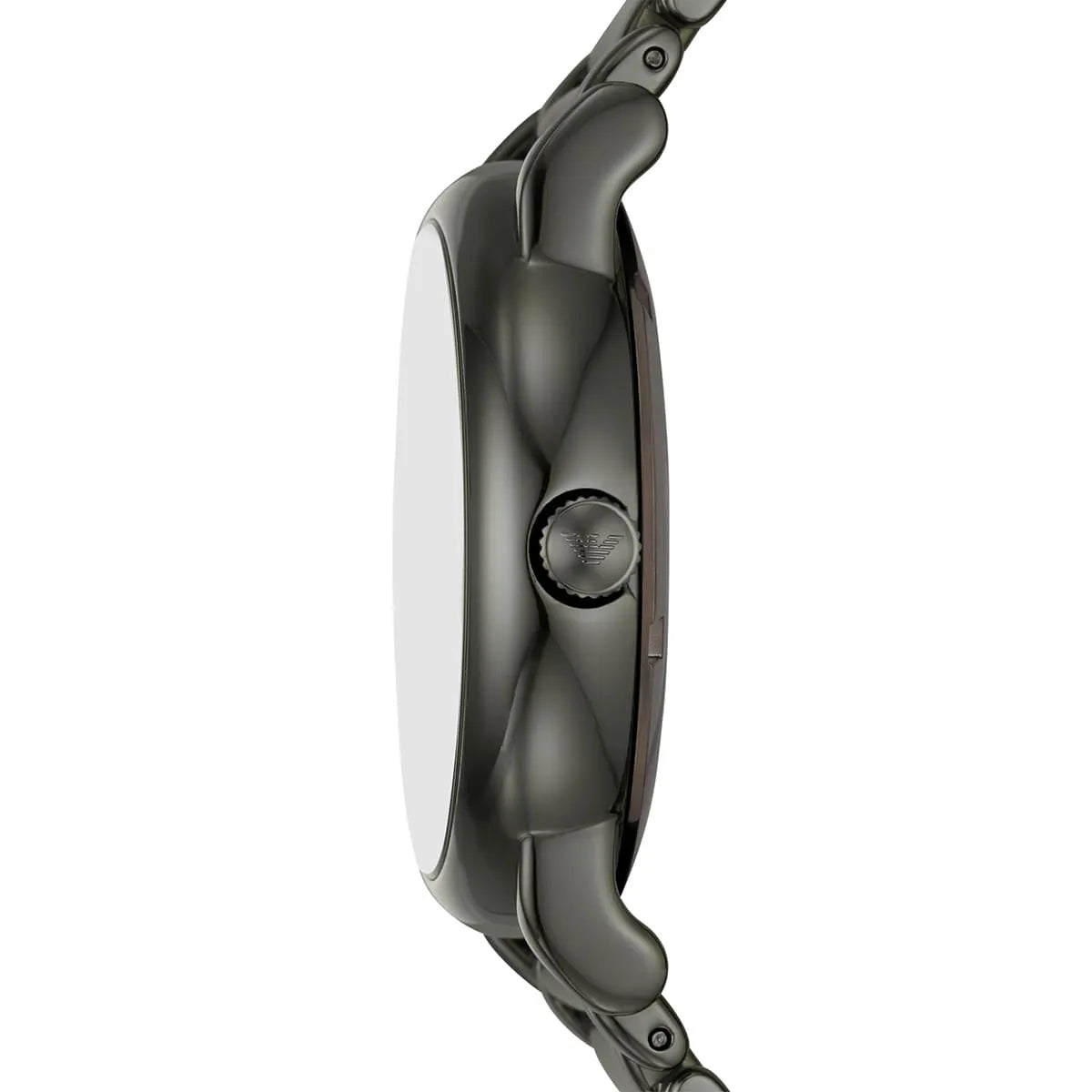 Emporio Armani Meccanico Automatic Grey Dial Steel Strap Watch For Men AR60029