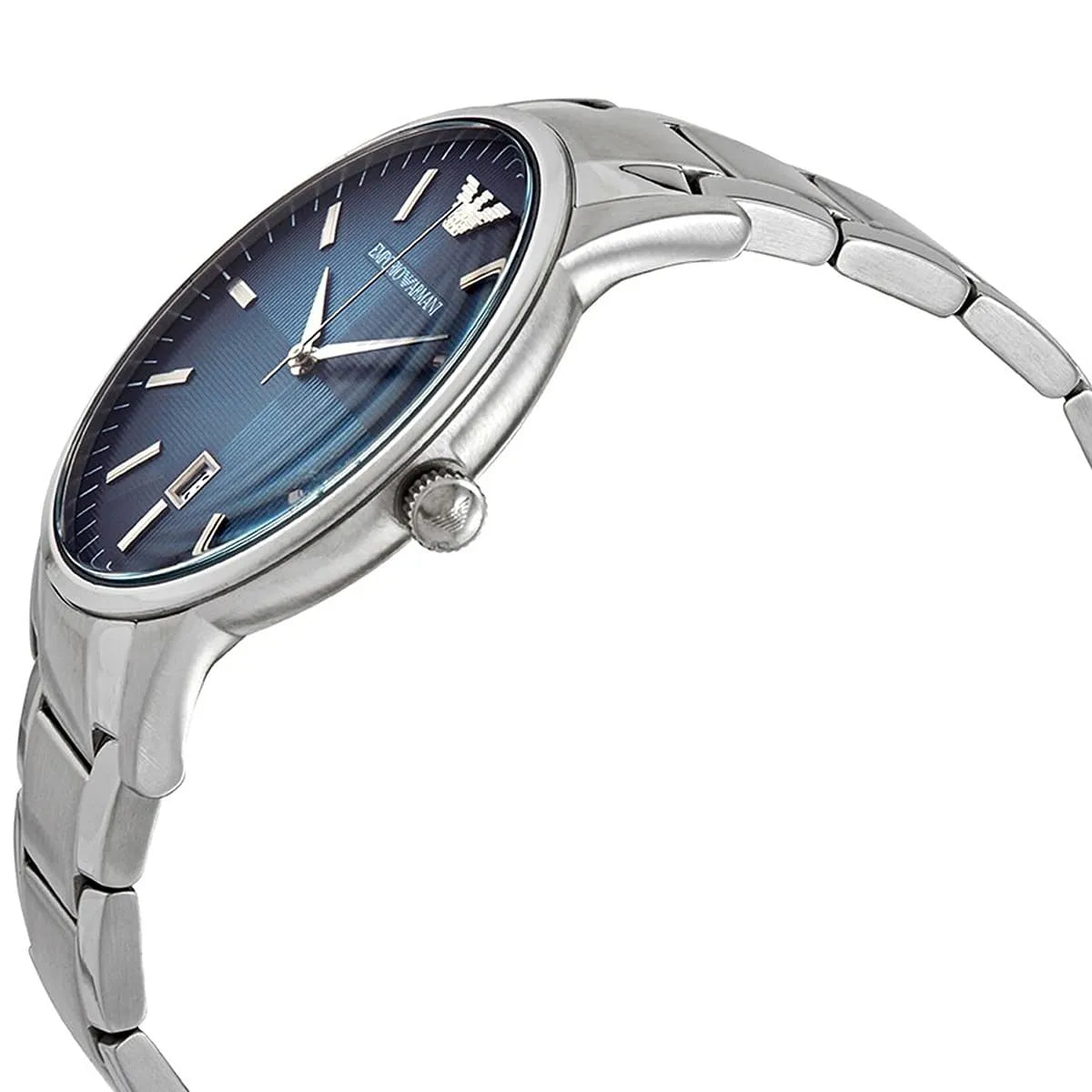 Emporio Armani Renato Quartz Blue Dial Men's Watch - AR11182