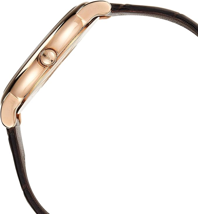 Emporio Armani Renato Brown Dial Rose Gold Steel Watch For Men AR2504