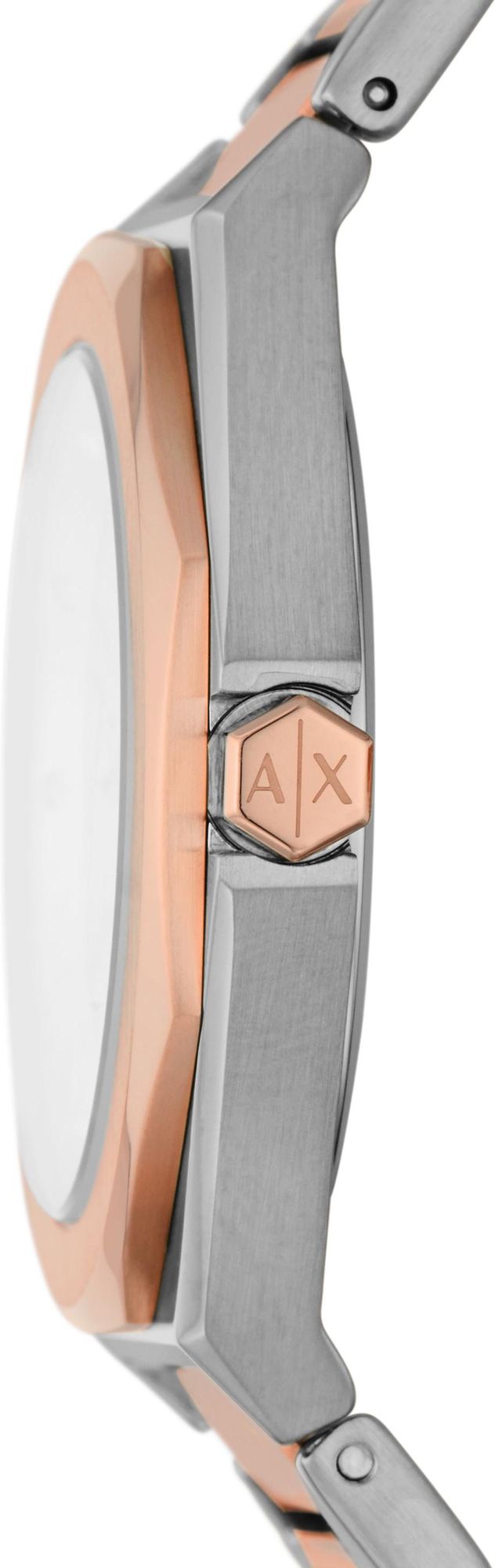 Armani Exchange Three-Hand Two-Tone Stainless Steel Watch AX4607