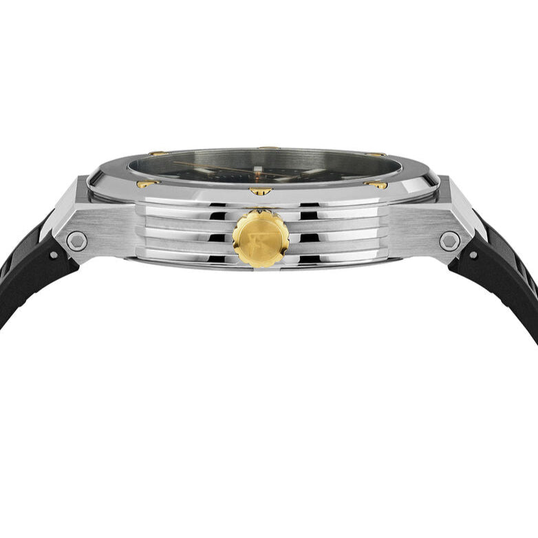 Ferragamo F-80 Quartz Black Dial Men's Watch SFHY00120