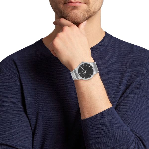 Ferragamo Salvatore Sapphire watch worn on wrist