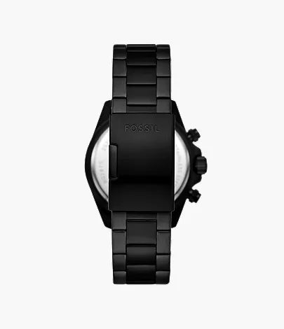 Fossil Autocross Multifunction Black Stainless Steel Watch BQ2875