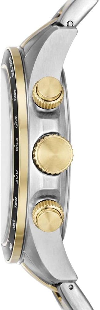 Fossil Autocross Multifunction Two-Tone Stainless Steel Men's Watch - BQ2876