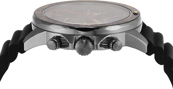 Fossil Bannon Smoke Silicone Men's Watch - BQ2772