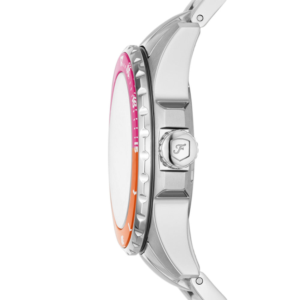 Fossil Blue Dive Quartz Pink Dial Ladies Watch ES5351