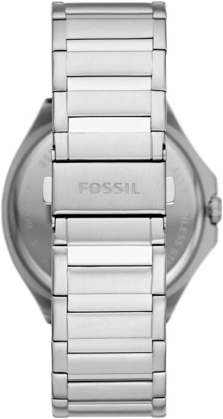 Fossil Steel Silver/Red Men's Watch - BQ2807
