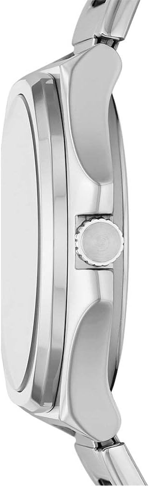 Fossil Steel Silver/Red Men's Watch - BQ2807