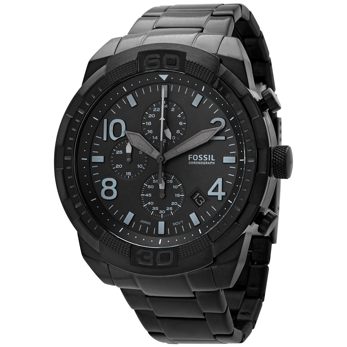 Fossil Bronson Chronograph Quartz Black Dial Men's Watch FS5712