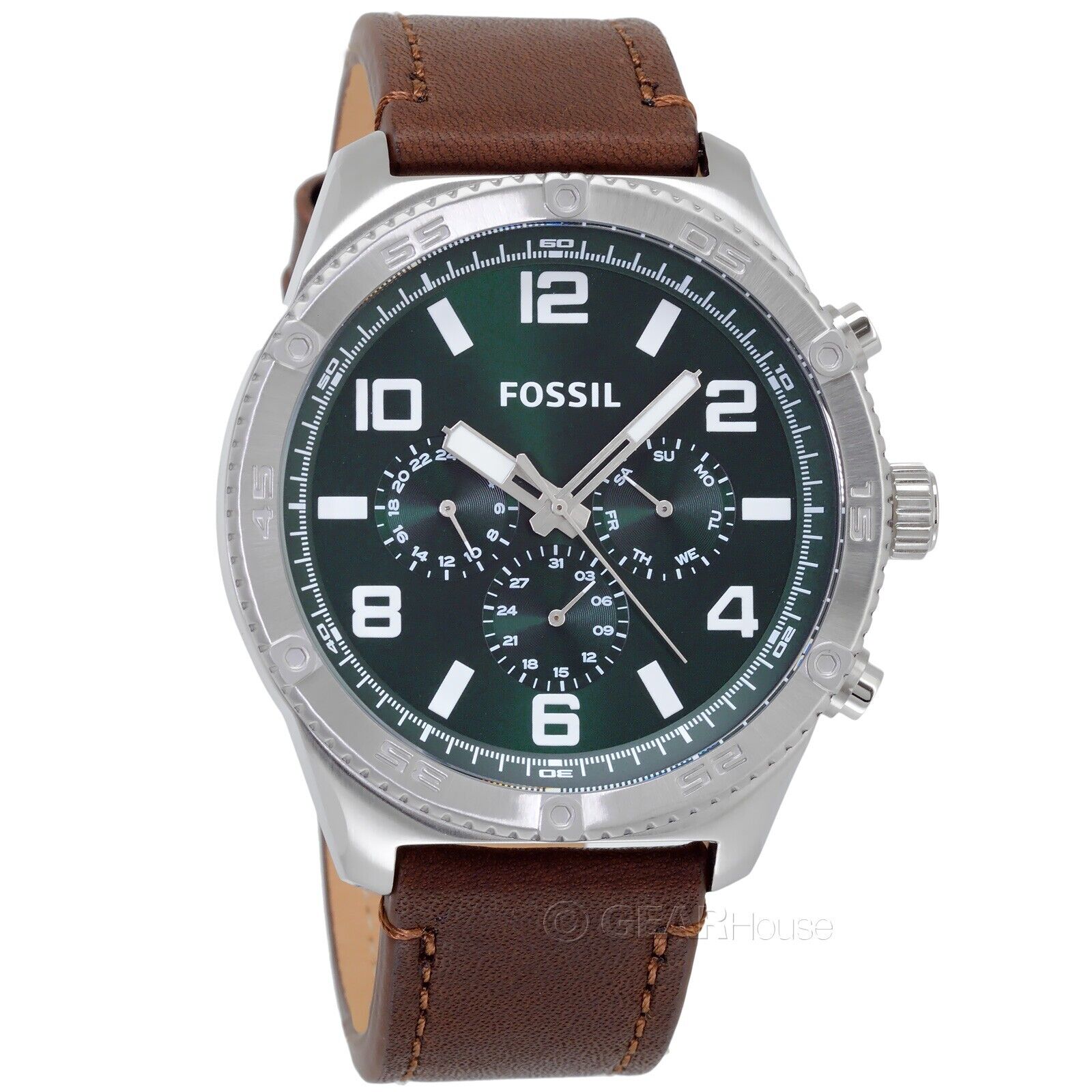 Fossil Brox Multifunction Brown Leather Men's Watch - BQ2801