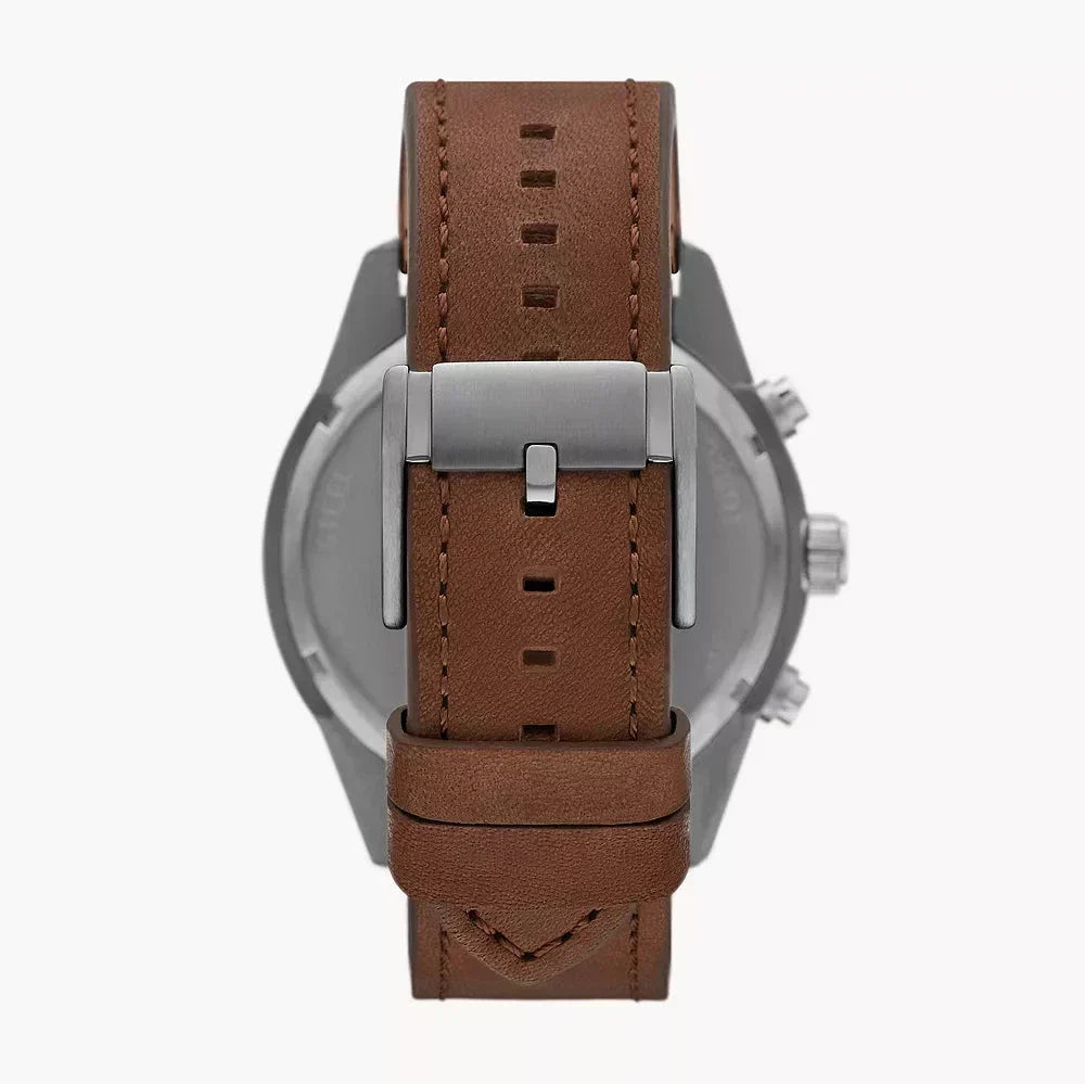 Fossil Brox Multifunction Brown Leather Men's Watch - BQ2801