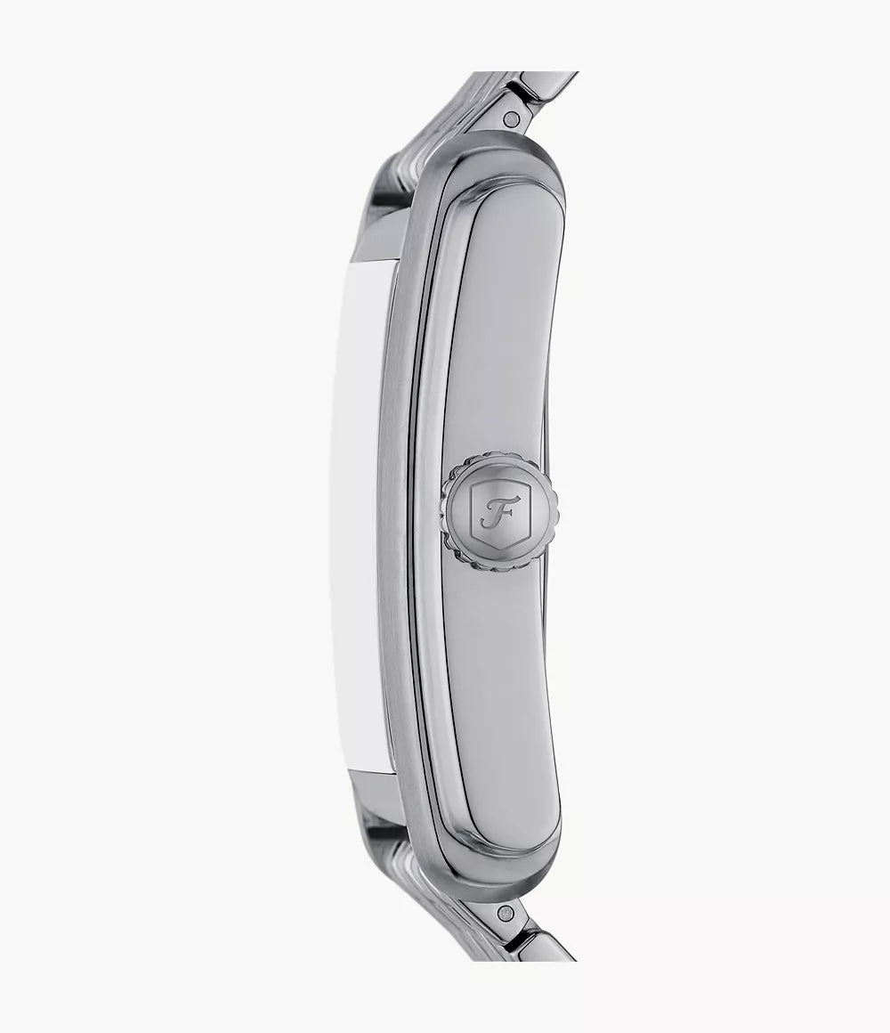 Fossil Carraway Three-Hand Stainless Steel Men's Watch - FS6008