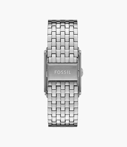 Fossil Carraway Three-Hand Stainless Steel Men's Watch - FS6008