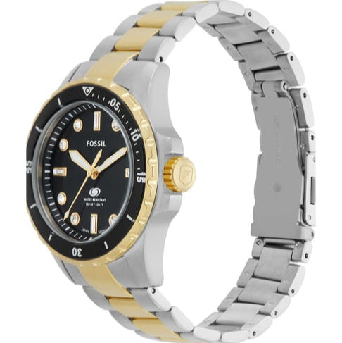 Fossil Blue Dive Three-Hand Two-Tone Stainless Steel Watch - ES5349