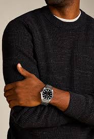 Fossil Everett Three-Hand Date Stainless Steel Men's Watch - FS5821