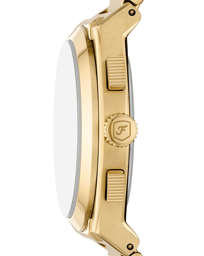 Fossil Everett Chronograph Gold-Tone Stainless Steel Watch - FS6119