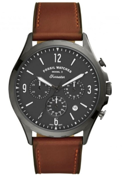 Fossil Forrester Chronograph Grey Dial Men's Watch - FS5815