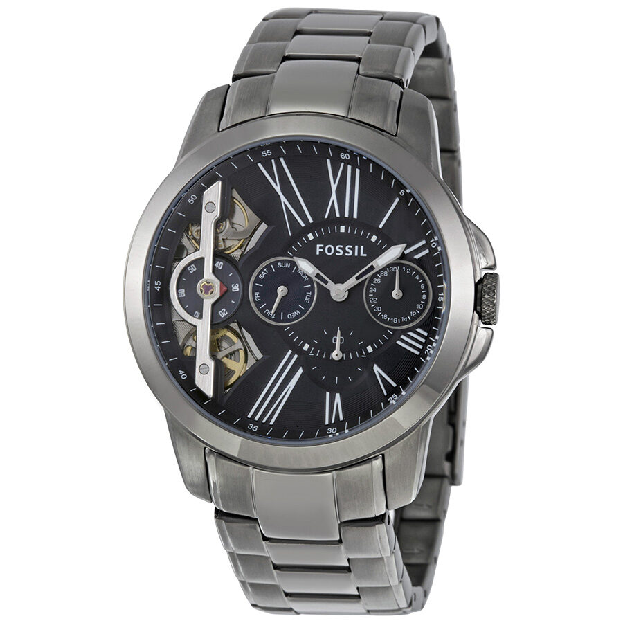 Fossil Grant Automatic Multi-Function Blue Dial Men's Watch ME1146