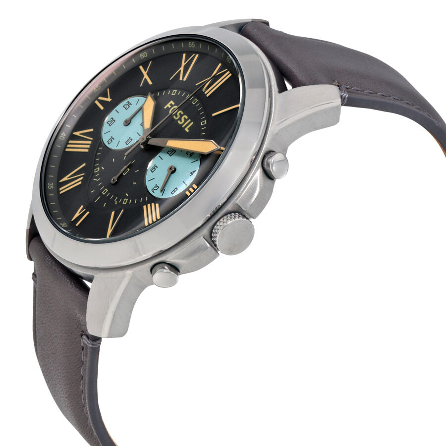 Fossil Grant Chronograph Gunmetal Dial Watch - FS5183
