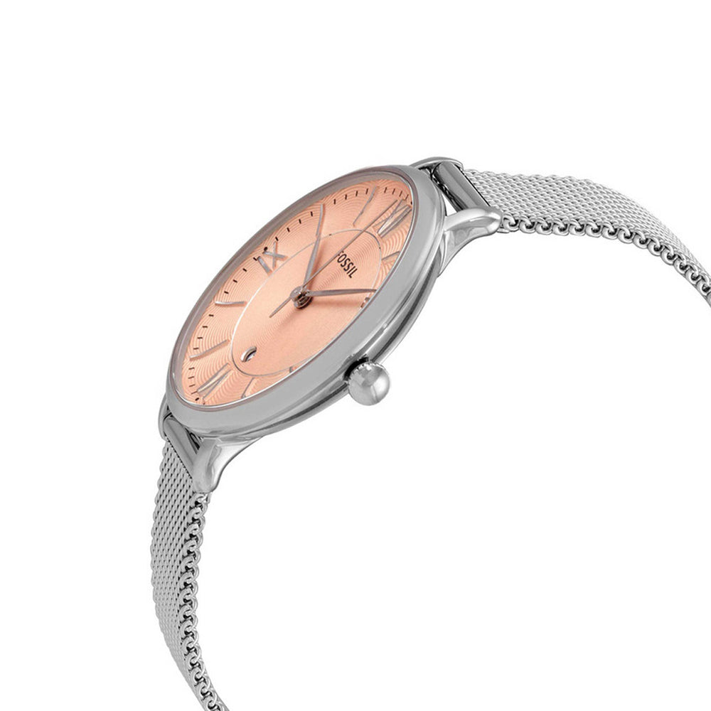Fossil Jacqueline Quartz Pink Dial Ladies Watch ES5089