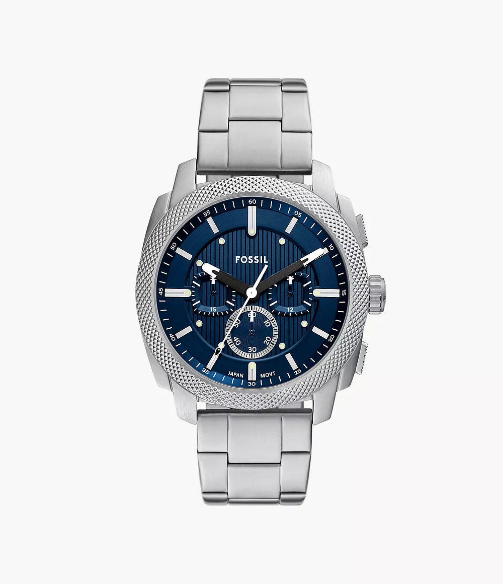 Fossil Machine Chronograph Stainless Steel Men's Watch - FS6096
