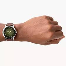 Fossil Minimalist Quartz Black Dial Men's Watch FS5464