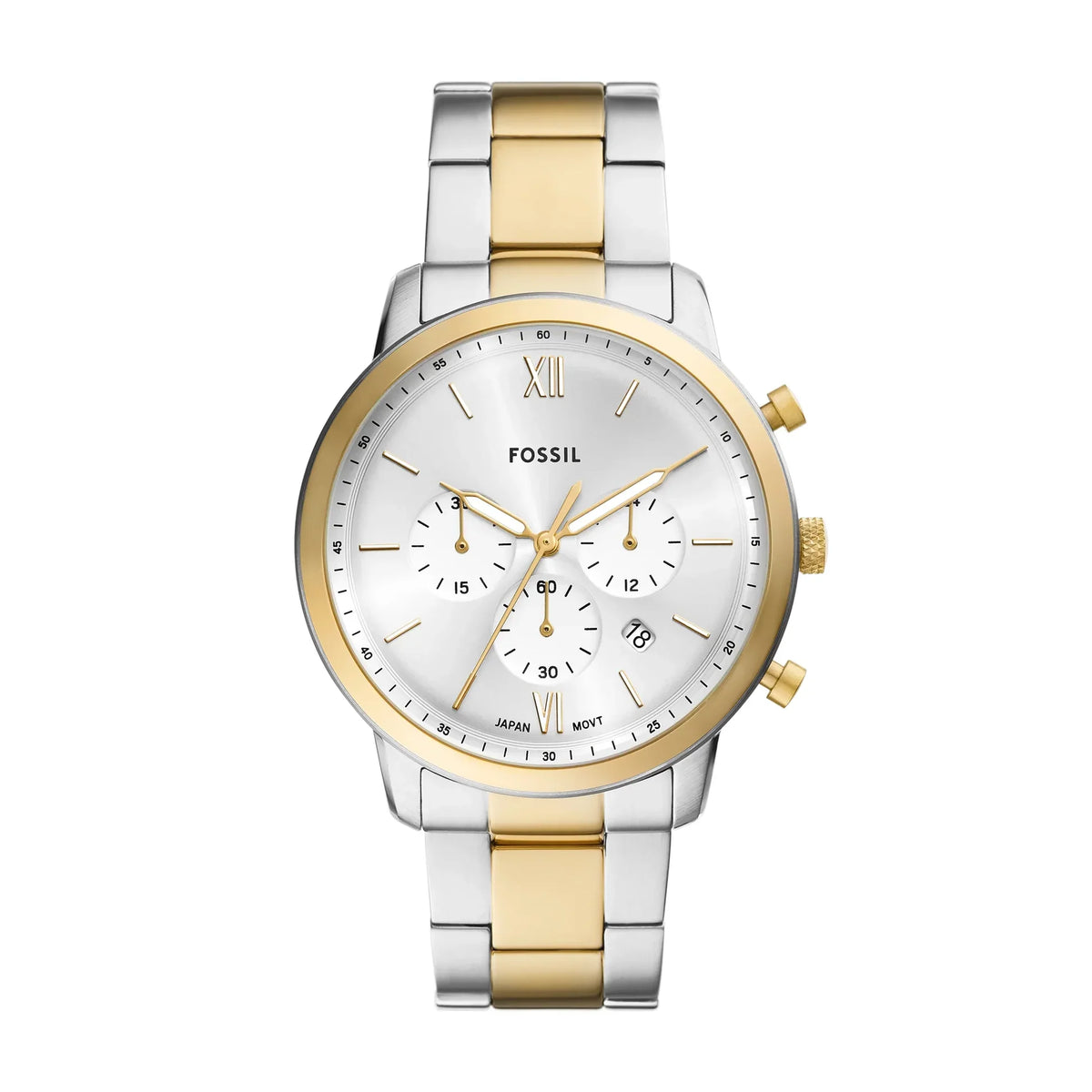 Fossil Neutra Chronograph Two-Tone Stainless Steel Watch - FS6112
