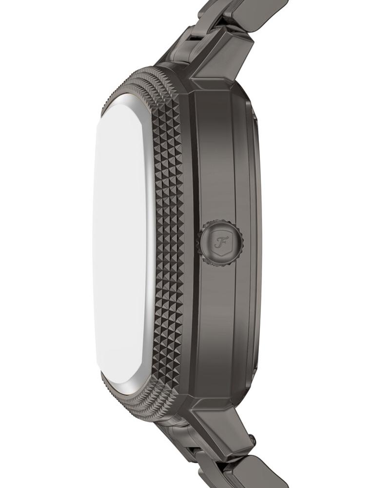Fossil Nick Jonas x Machine Luxe Automatic Gunmetal Stainless Steel Men's Watch - LE1219