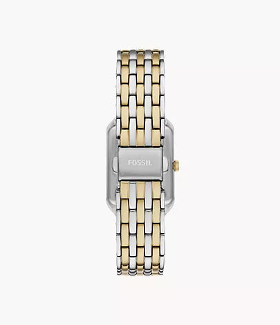 Fossil Raquel Two Tone Grey Dial Ladies Watch - ES5376