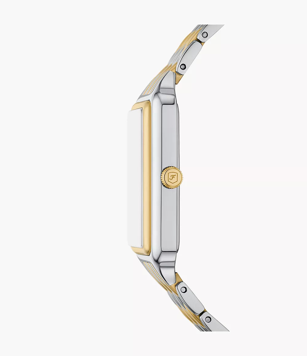 Fossil Raquel Sun Moon Multifunction Two-Tone Stainless Steel Women's Watch - ES5399