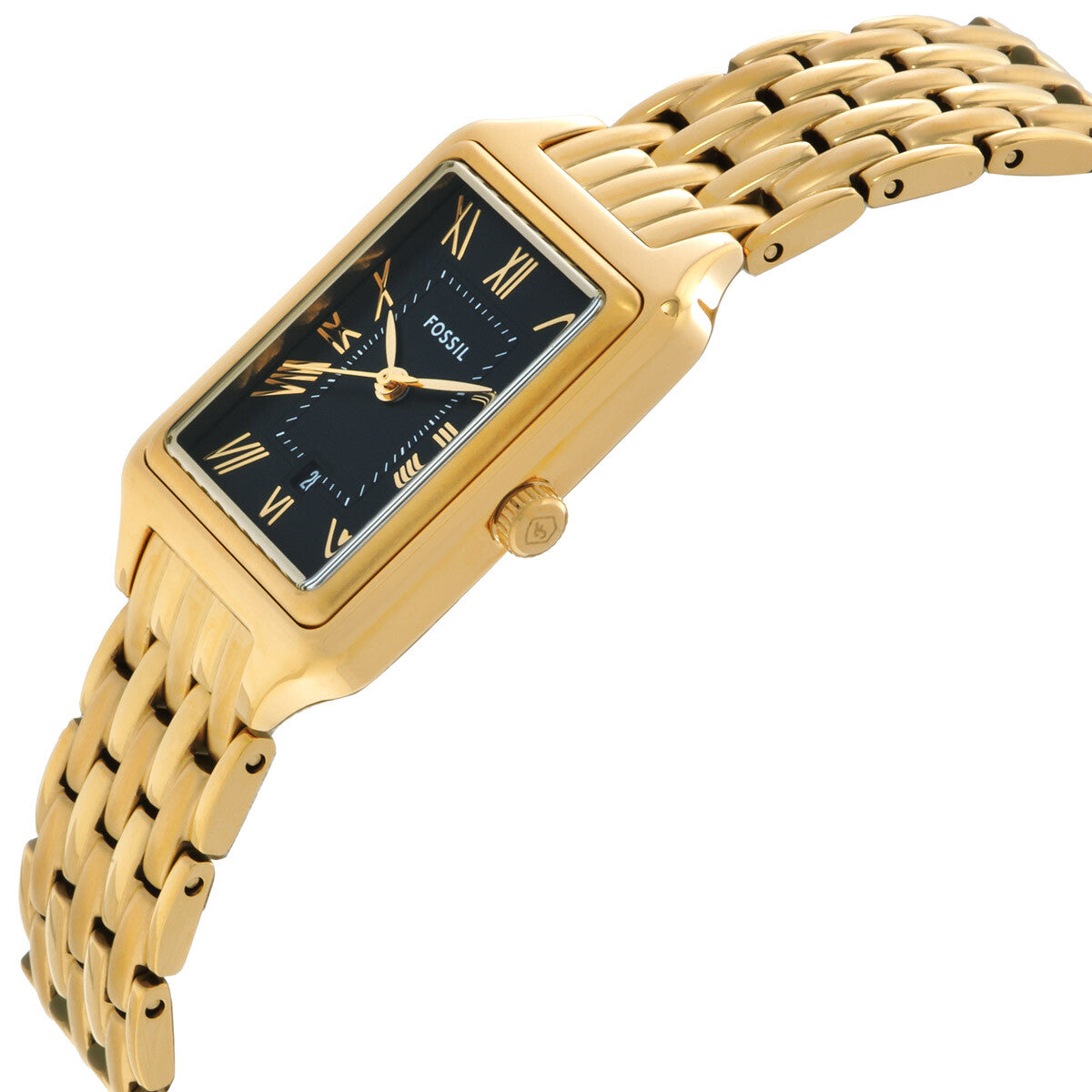 Fossil Raquel Three-Hand Date Gold-Tone Stainless Steel Women's Watch - ES5434