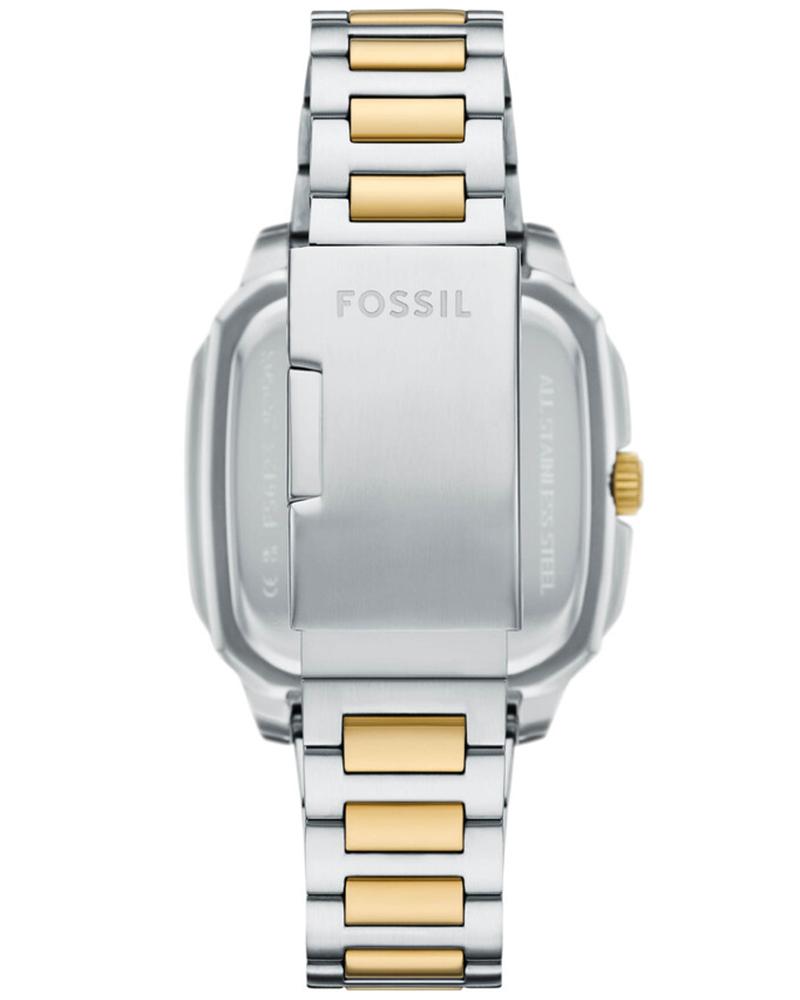 Fossil Crosby Three-Hand Date Two-Tone Stainless Steel Watch - FS6123
