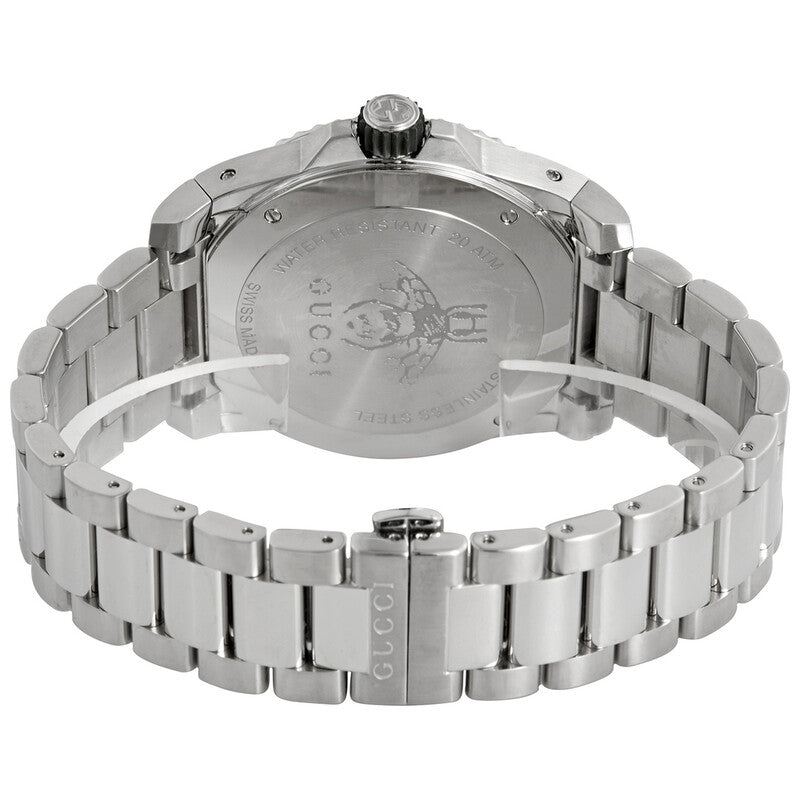 Gucci Dive 45mm Green Dial Steel Men's Watch - YA136222