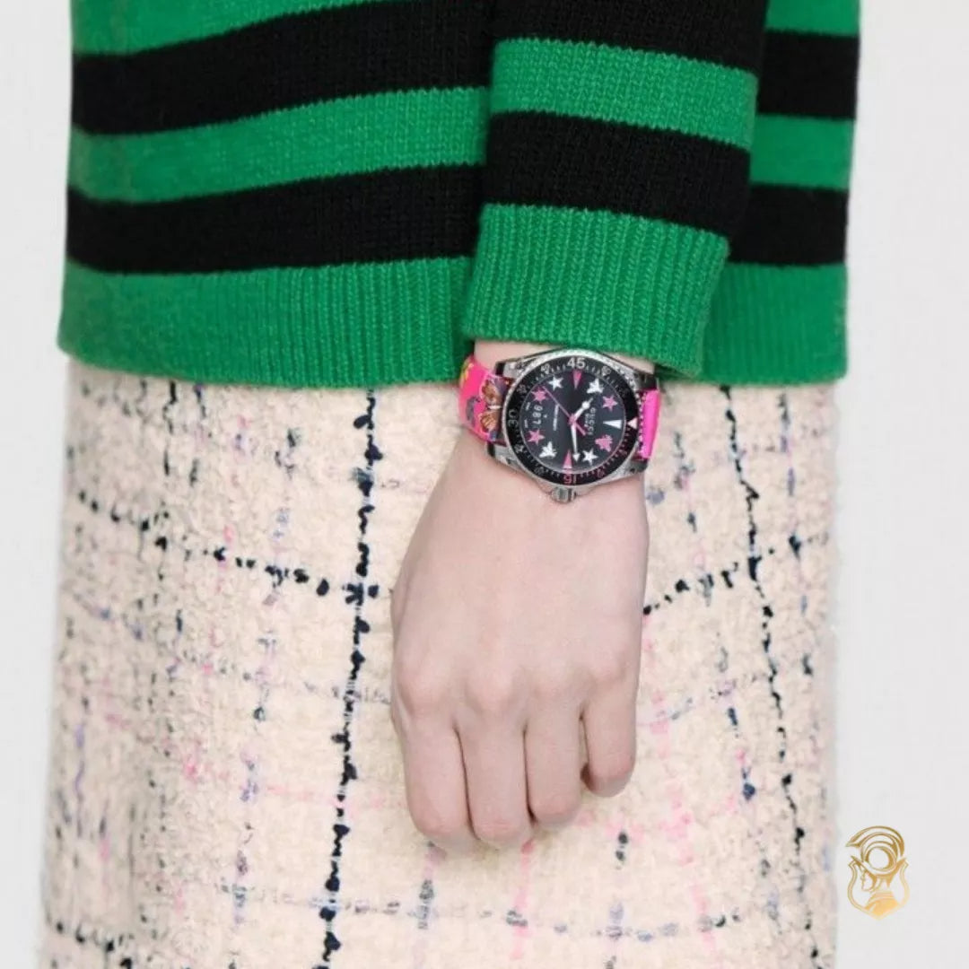 Gucci Dive Swiss Ladies Watch - YA136326