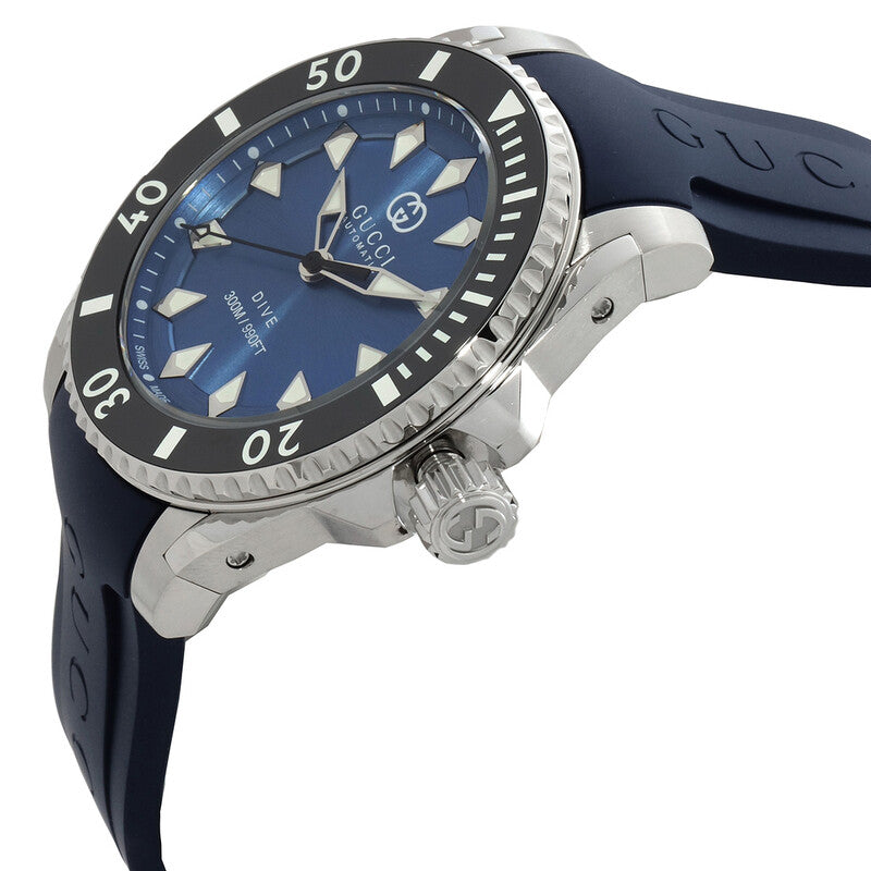 Gucci Dive Automatic Blue Dial Men's Watch YA136359