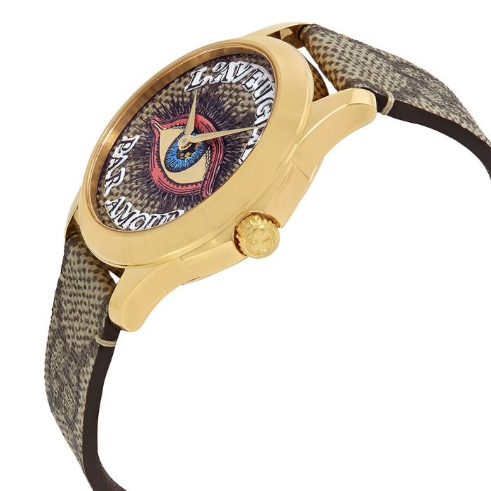Gucci G-Timeless YA1264022 Unisex Watch – Eye Motif Dial