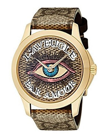 Gucci G-Timeless YA1264022 Unisex Watch – Eye Motif Dial